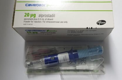 Caverject Alprostadil Aussie Pharma – 2 x 20mcg Syringes