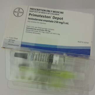 Aussie Pharma PRIMOTESTON DEPOT Testosterone Enantate 250mg/1mL (3 per box)