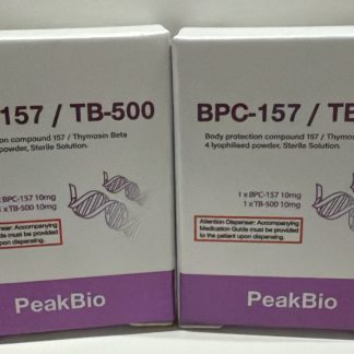 BPC-157 10mg & TB-500 10mg Combo Box – 1 Vial of Each Peptide