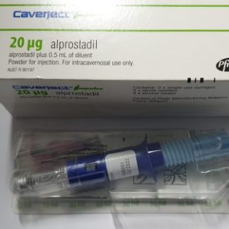 Caverject Alprostadil Aussie Pharma – 2 x 20mcg Syringes